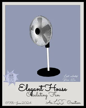 Elegant House Fan 1(60){1007} by LSS