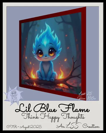 Lil Blue Flame(100)[0829] by LSS