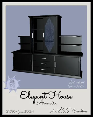 ElegantHouse Armoire(100)[0614] by LSS