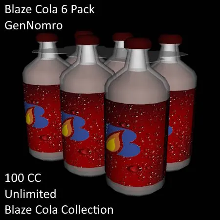 Blaze Cola 6 Pack(100)[0614] by GenNomro