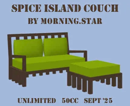 Spice Isle Couch(50)[0909] by Morning.star