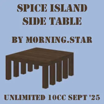 Spice Isle S Table(10)[0909] by Morning.star
