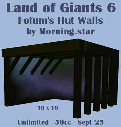 Fofum's Hut Walls(50)[0930] by Morning.star