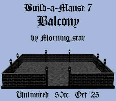 Manse Balcony(50)[1007] by Morning.star