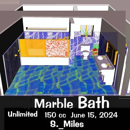 Marble Bath(150)[0621] by S._Miles