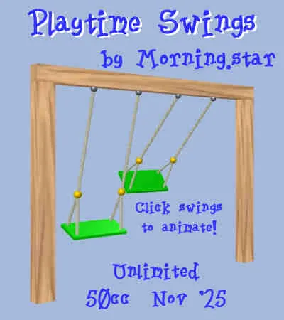 Playtime Swings(50)[1107] by Morning.star