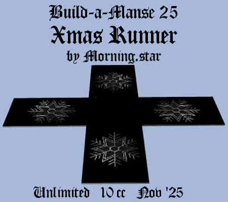 Manse Xmas Runner(10)[1111] by Morning.star