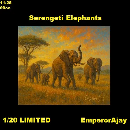 Serengeti Elephants(99){0703} by EmperorAjay