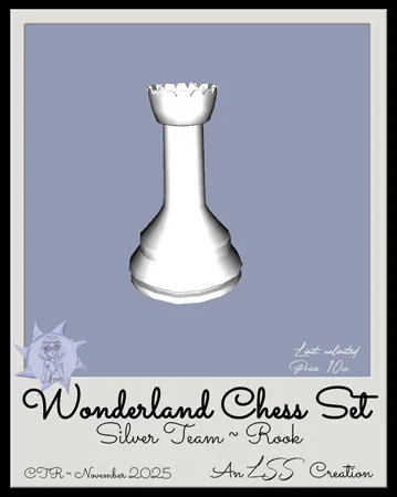Wonderland Silv Rook(10)[1111] by LSS