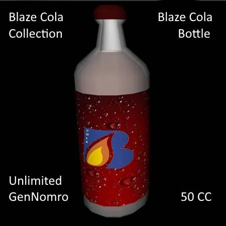 Blaze Cola Bottle(50)[0628] by GenNomro
