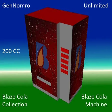 Blaze Cola Machine(200)[0628]{0214} by GenNomro