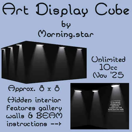 Art Display Cube(10)[1118] by Morning.star