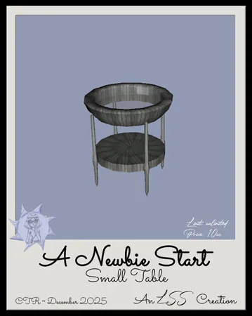 NewbieStart4 SmTable(10)[1209] by LSS