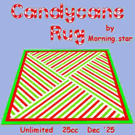 Candycane Rug(25)[1209] by Morning.star