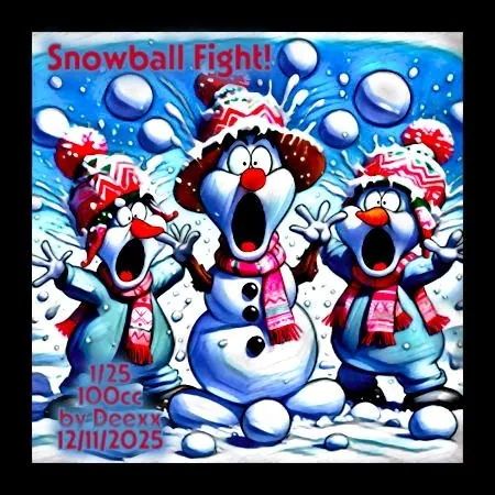 Snowball Fight!(100)[1212] by deexx