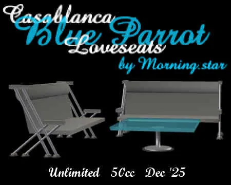 Casablanca Loveseats(50)[1230] by Morning.star
