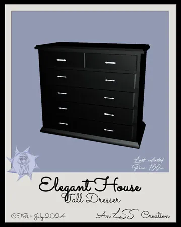 EH Tall Dresser(100)[0712] by LSS