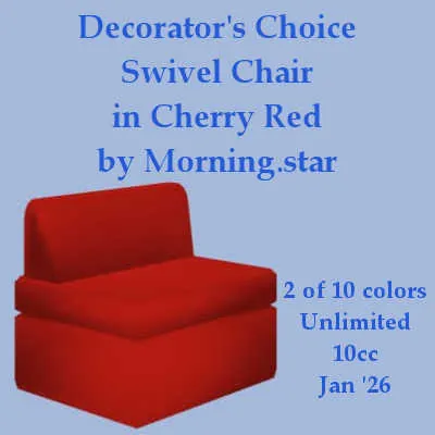 DC Chair Cherry(10)[0109] by Morning.star
