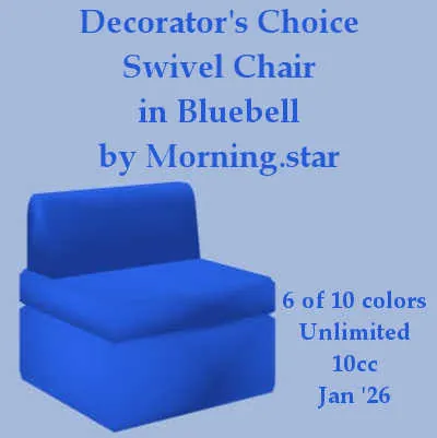DC Chair Bluebell(10)[0123] by Morning.star