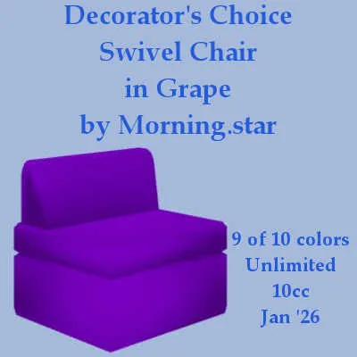 DC Chair Grape(10)[0123] by Morning.star