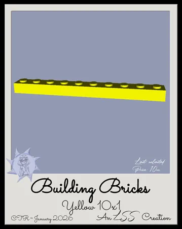 BBrick-Yellow 10x1(10)[0130] by LSS
