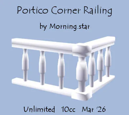 Portico Corner Rail(10)[0330] by Morning.star