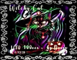 Witchy Cat(100)[0726] by deexx