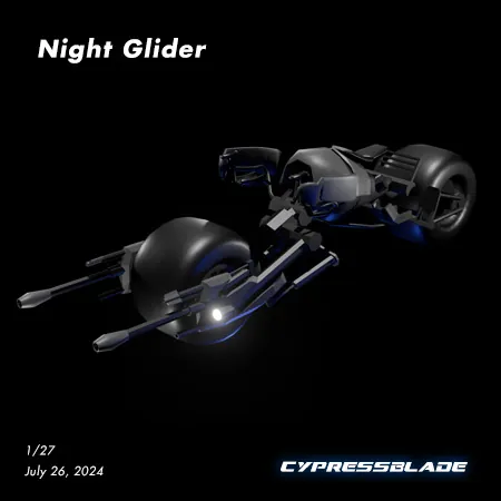 Night Glider(150)[0726] by CypressBlade