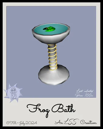Frog Bath(100)[0730] by LSS
