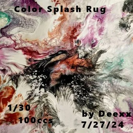 Color Splash Rug(100)[0730] by deexx