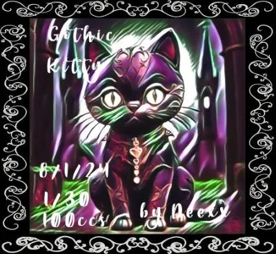 Gothic Kitty(100)[0802] by deexx