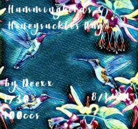Hummingbirds Rug(100)[0802] by deexx