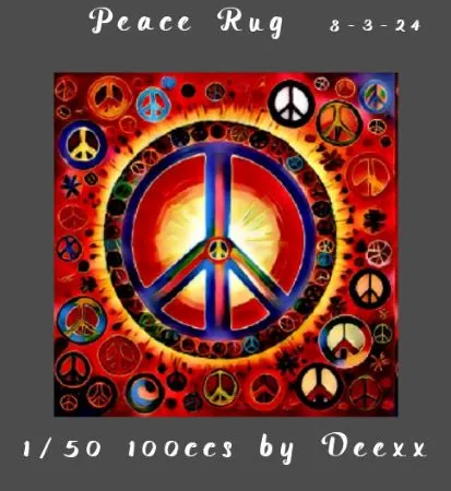 Peace Rug(100)[0806] by deexx
