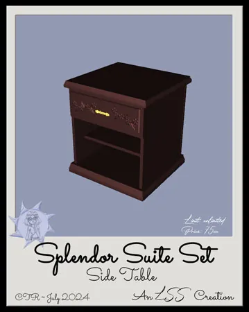 Splendor End Table(75)[0809] by LSS