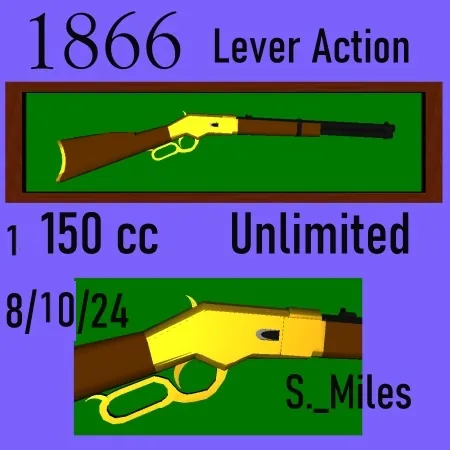 1866 Lever Action(150)[0813] by S._Miles