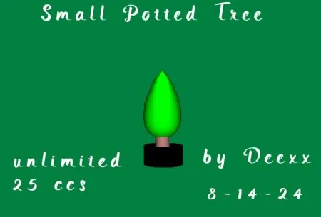 Small Potted Tree(25)[0816] by deexx