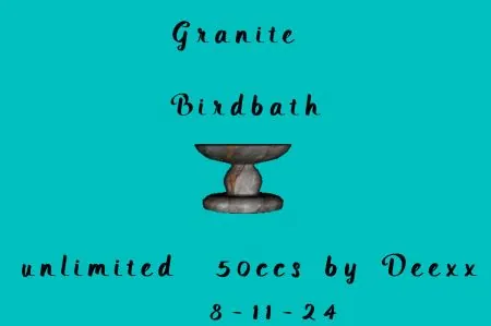 Birdbath(50)[0816] by deexx