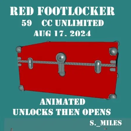 Red Footlocker(50)[0820] by S._Miles
