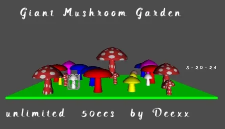 Giant Mushroom Garden(50)[0823] by deexx