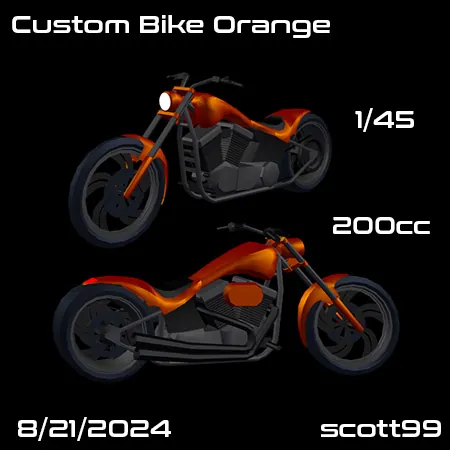 Custom Bike Orange(200)[0823] by scott99