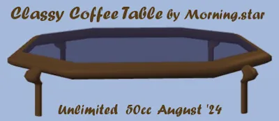 Classy Coffee Table(50)[0823] by Morning.star
