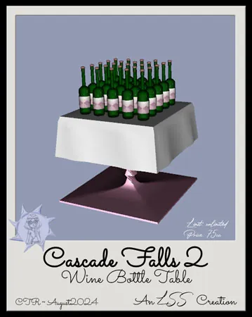 CF2 Wine BottleTable(75)[0830] by LSS
