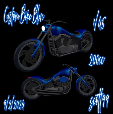 Custom Bike Blue(200)[0903] by scott99