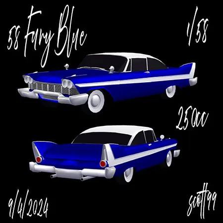58 Fury Blue(250)[0906] by scott99