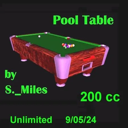 Pool Table(200)[0906] by S._Miles