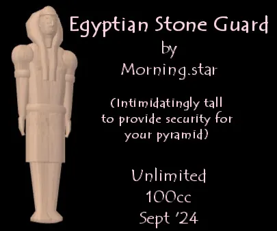 Egyptian Stone Guard(100)[0920] by Morning.star