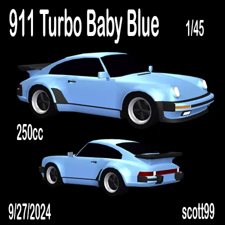911 Turbo Baby Blue(250)[0927] by scott99