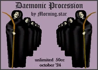 Daemonic Procession(50){1010} by Morning.star