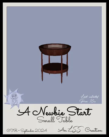 NewbieStart Sm Table(10)[1001] by LSS