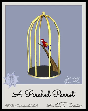 A Perched Parrot(100)[1004] by LSS